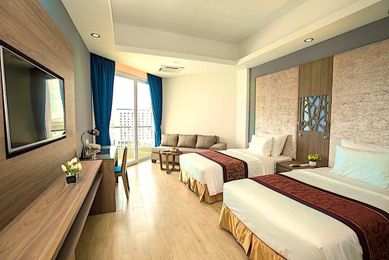 Golden Peak Resort&Spa Mieu Ong Buitenkant foto